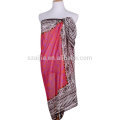 Mode pare-balles féminines imprimé tribal polyester sarong pareo